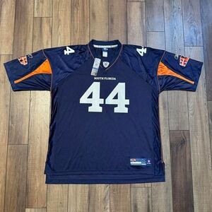 NFL 2010 Super Bowl‎ 44 Jersey Men's 2XL XXL South Florida Football Jersey NWT